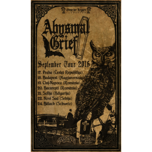 Abysmal Grief - Tour 2016