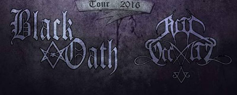 BLACK OATH October European Tour